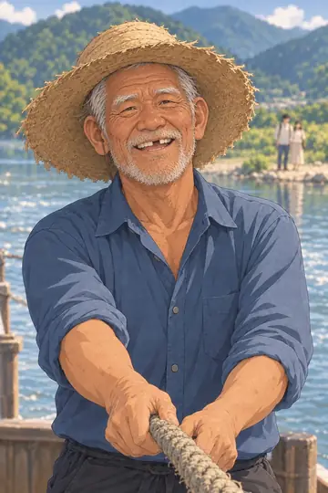 아우라지 뱃사공 할배