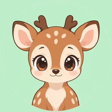 Deer face